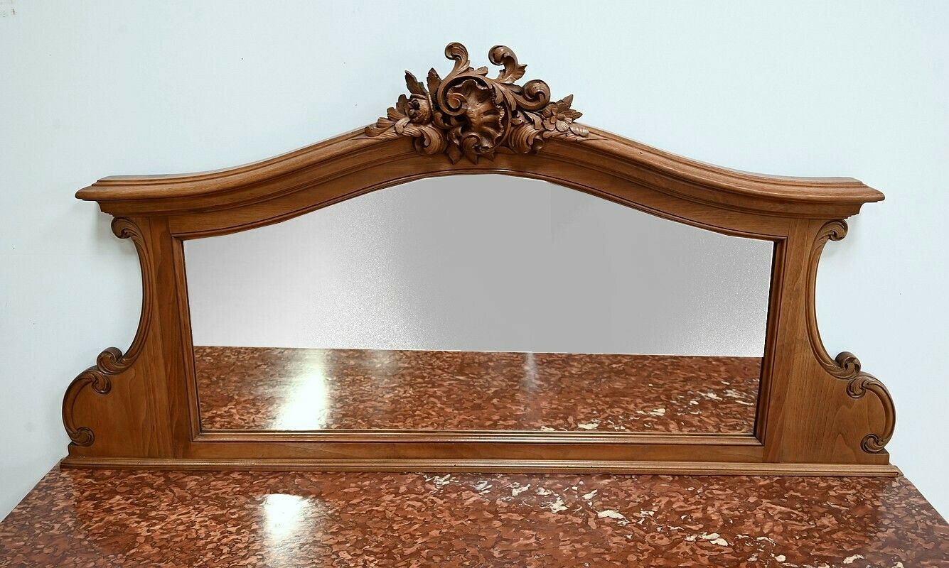 Walnut Serving Buffet, Louis XV Style – Early 20th Century photo Furniture