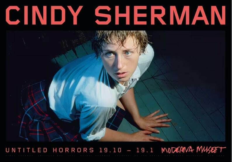 Original Cindy Sherman Exhibition Poster   Untitled Horrors   Stunning Museum Print From The Female Photographer