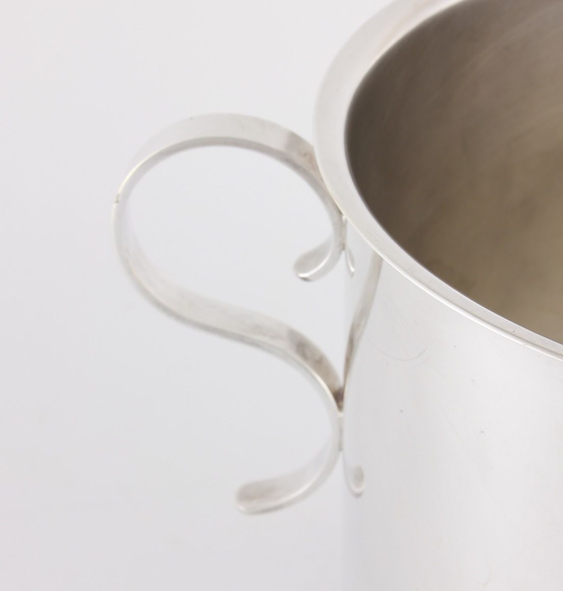 Christofle Silver Plate Champagne Cooler. French Wine Ice Bucket. C1930. photo Home Decor
