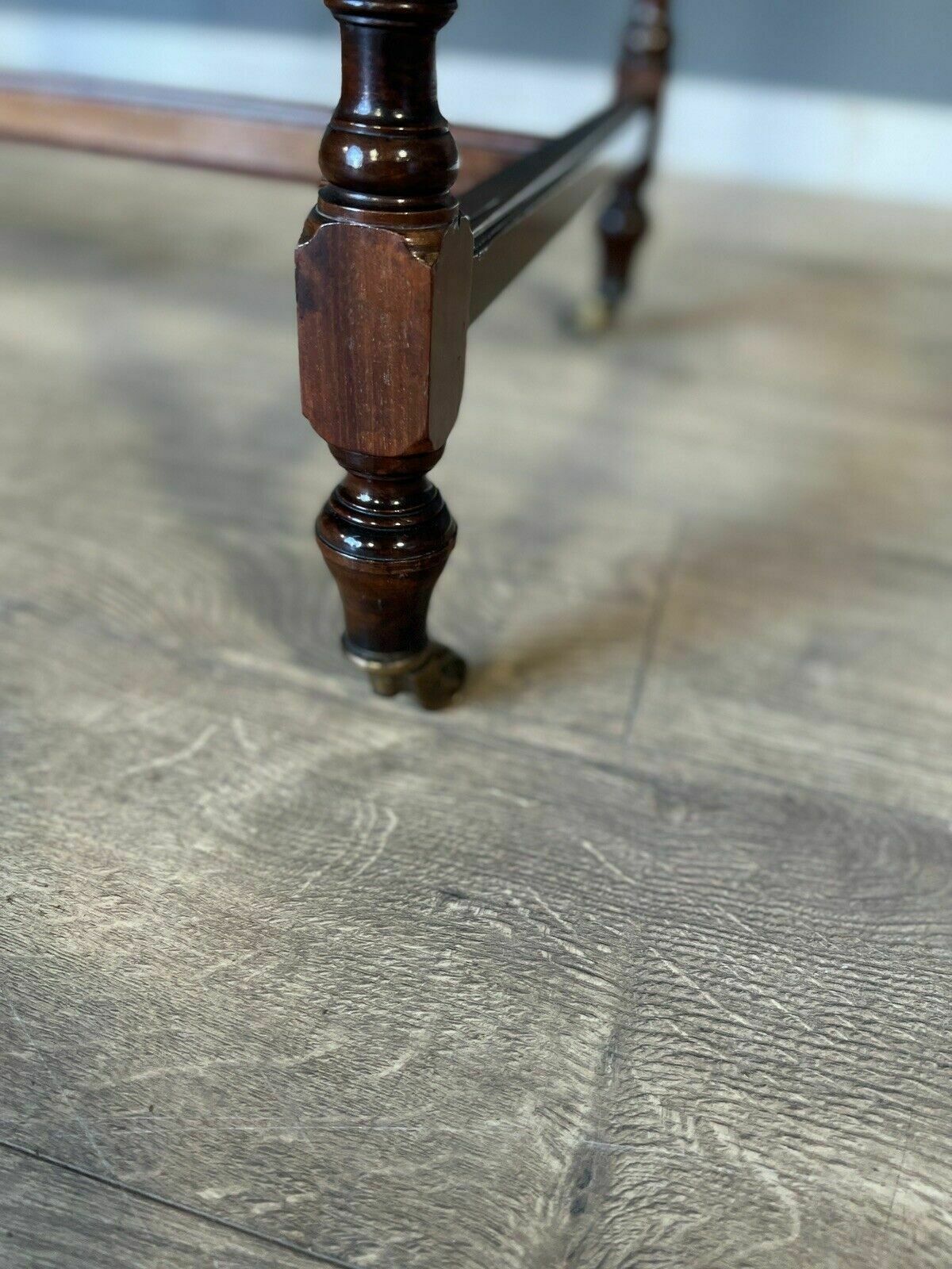 Furniture Late Victorian Inlaid Mahogany Gillows Of Lancaster Desk photo