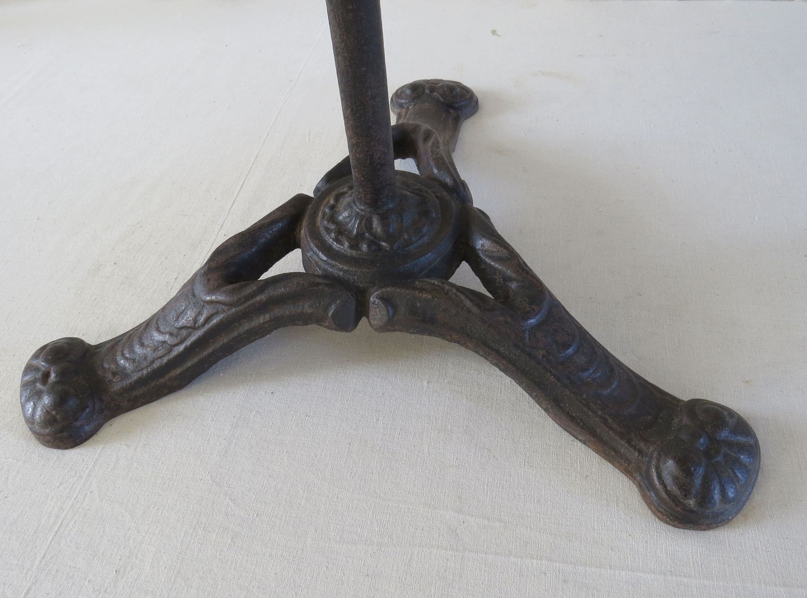 French Bistro / Cafe Table. Late 19th Century. photo vintage