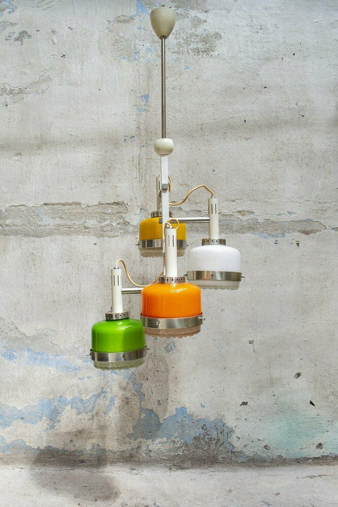 Italiaanse Plafondlamp Van Stilnovo, Jaren 1960