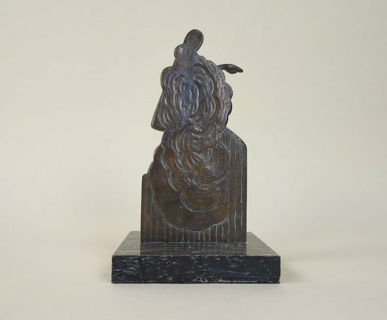 French Art Deco Bronze Of Dancing Nude Lady In The Manner Of Serge Aramoff photo 228.0