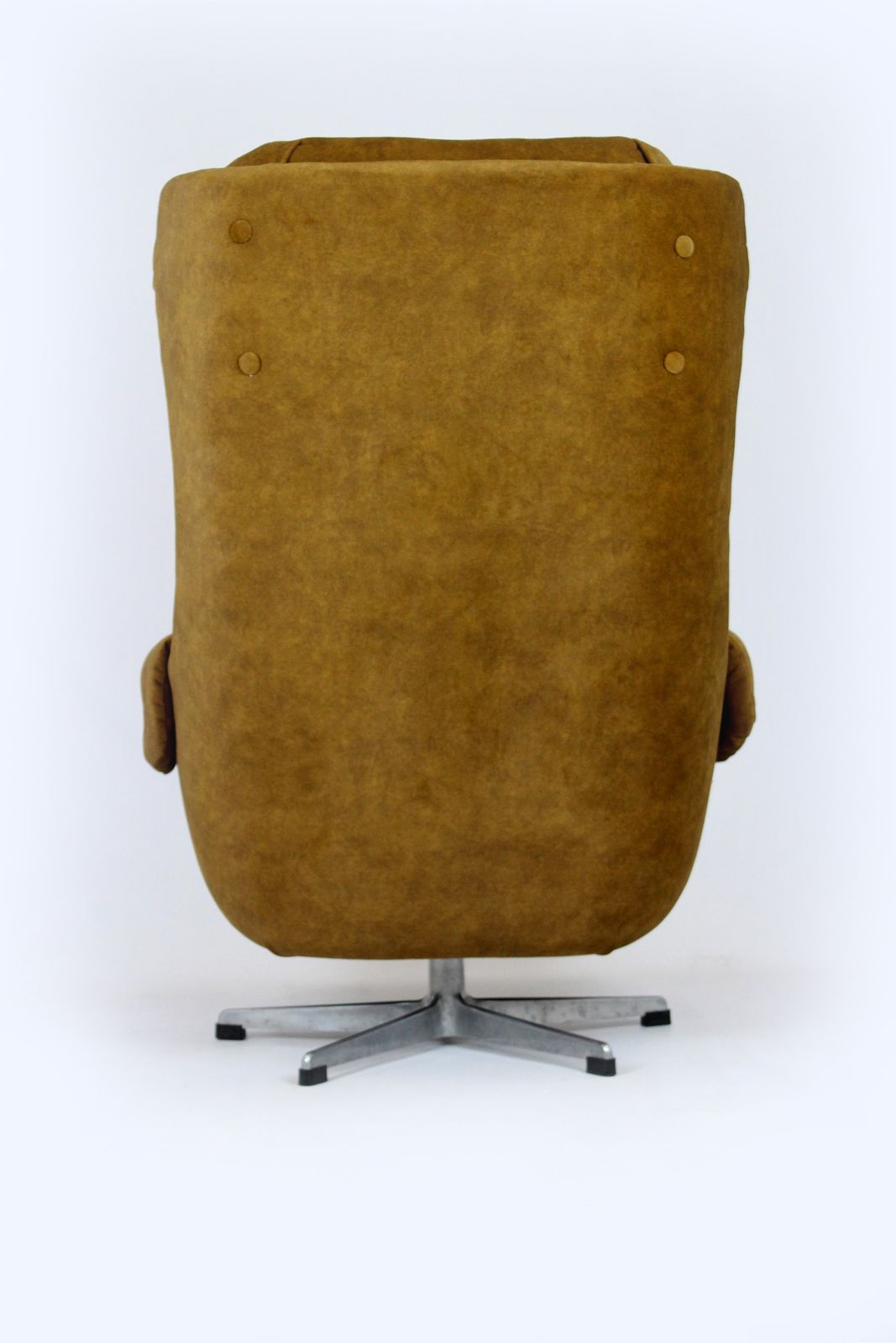 Restored Swivel Lounge Chair From Up Zavody, Czechia, 1970s photo 1350.0