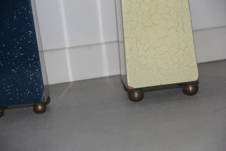 Obelisks Fornasetti Wooden Materials Imitation Lapis photo vinterior