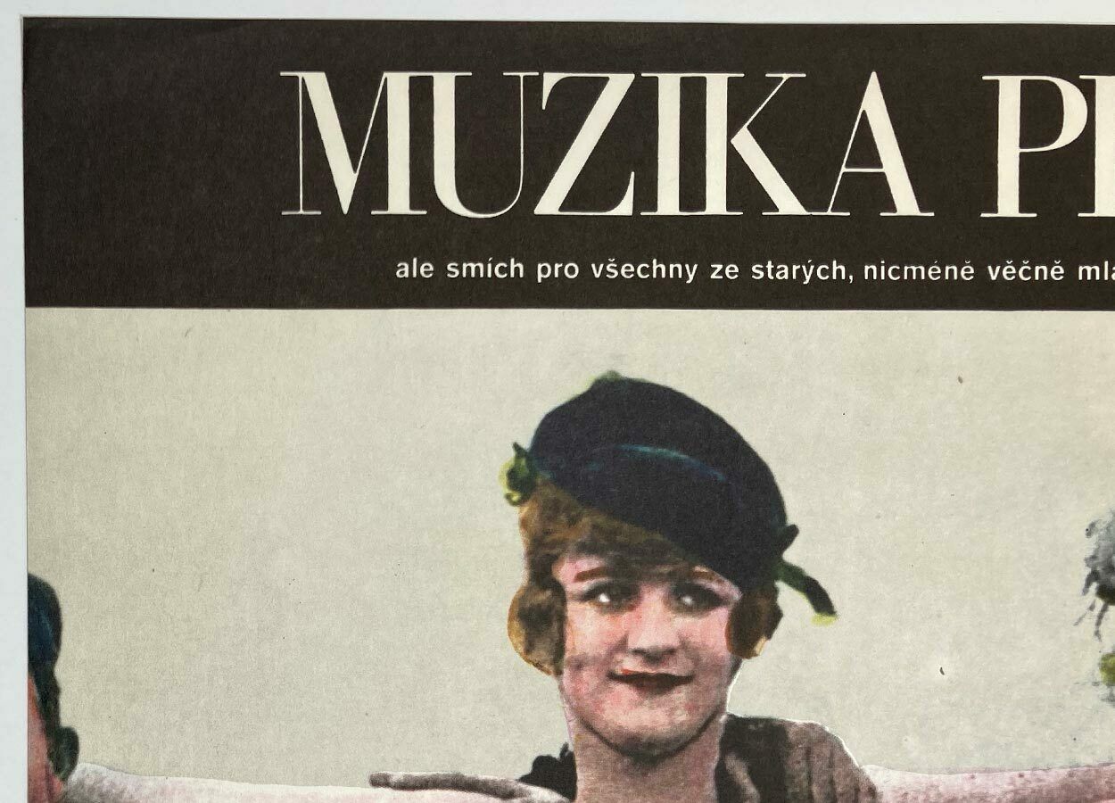 Movie Poster, Music For Two, Milan Grygar, 1980 photo Art