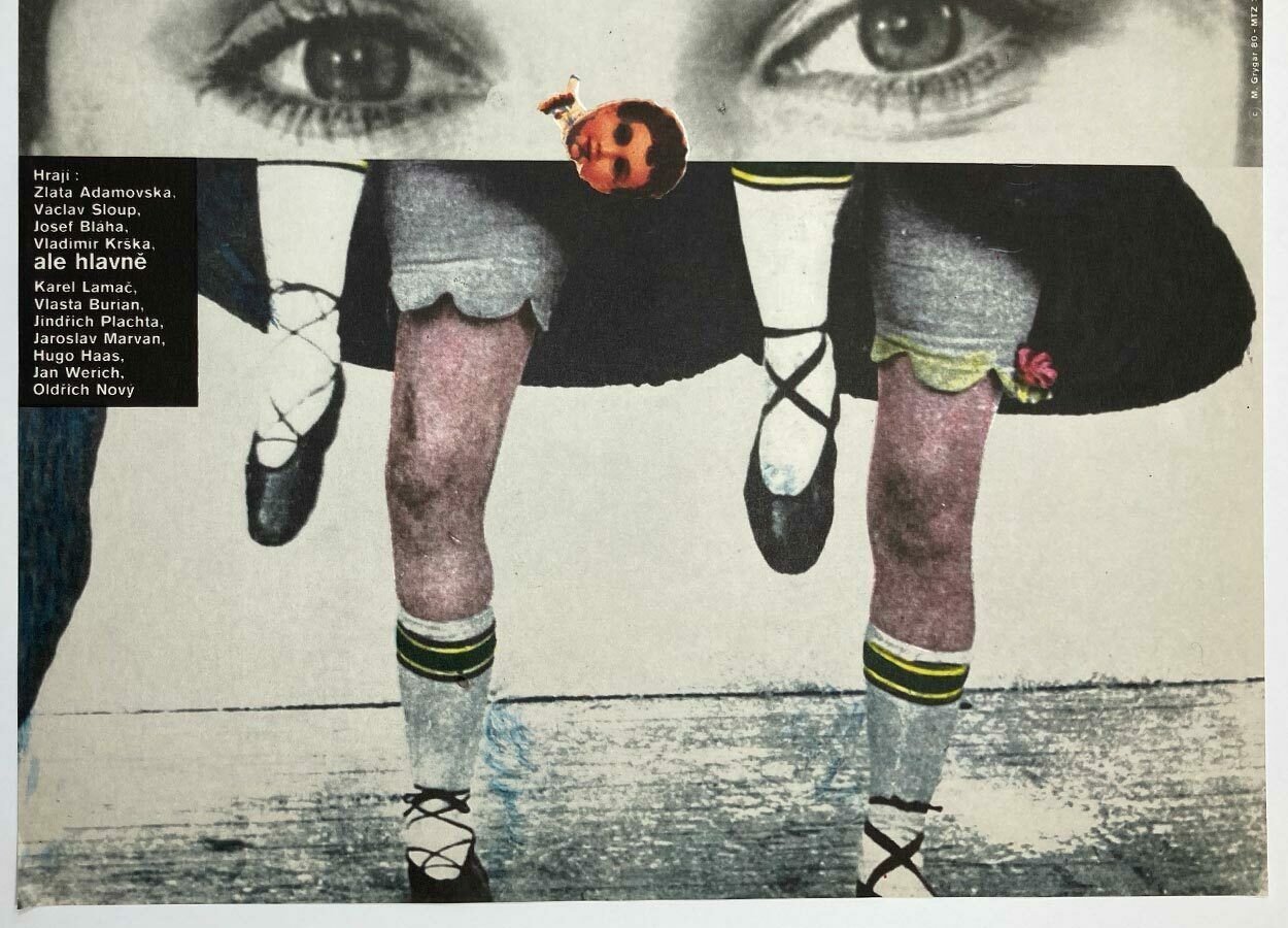 Movie Poster, Music For Two, Milan Grygar, 1980 photo 59.0
