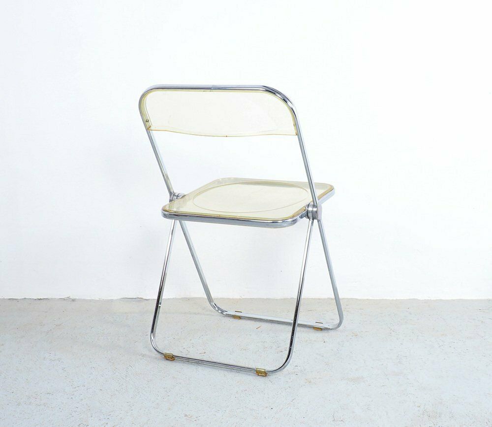 Plia Folding Chair By Giancarlo Piretti For Castelli  Anonima Castelli 1960s photo Furniture