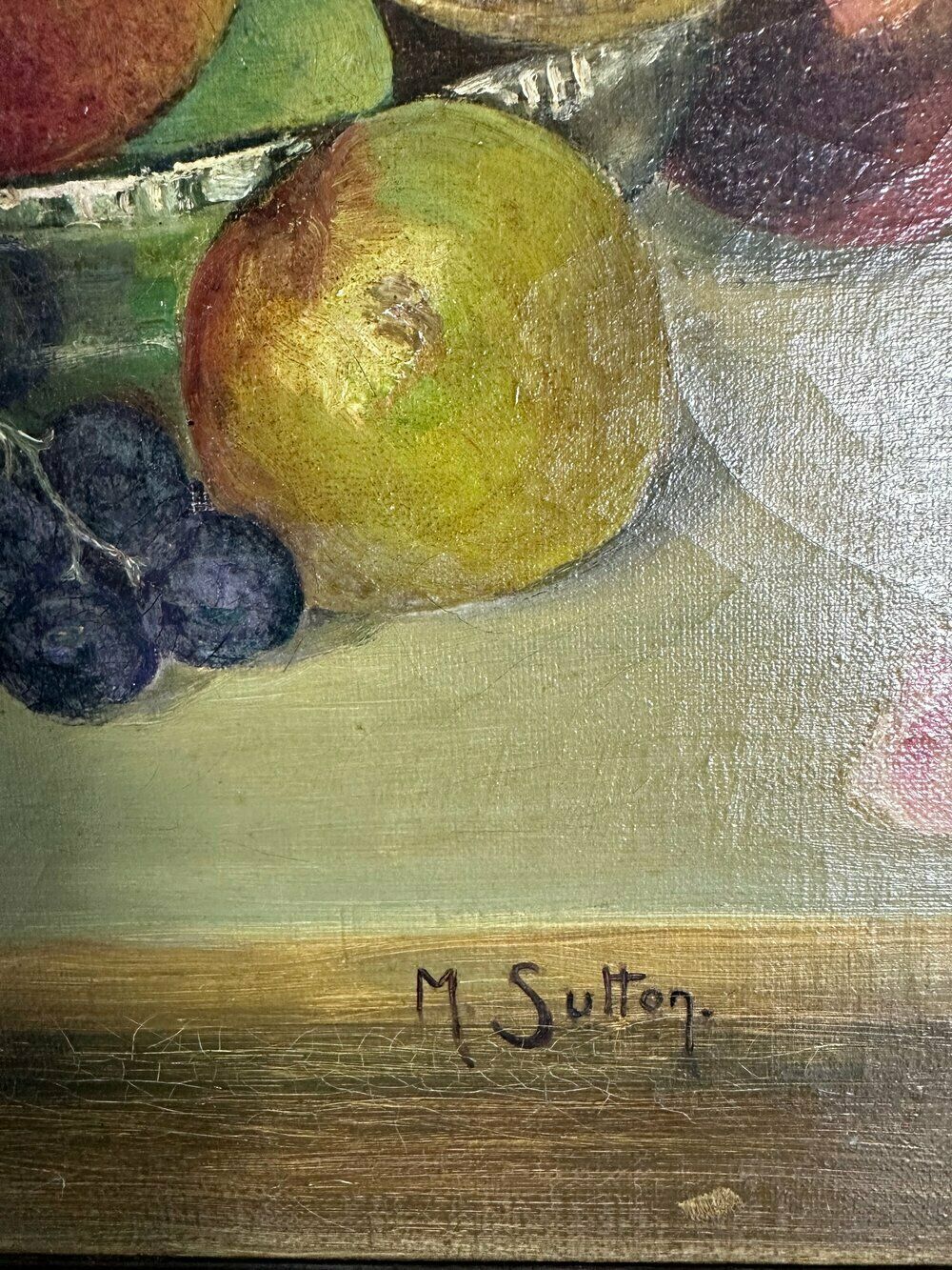 Old English ‘Still Life’ Oil Painting photo Art