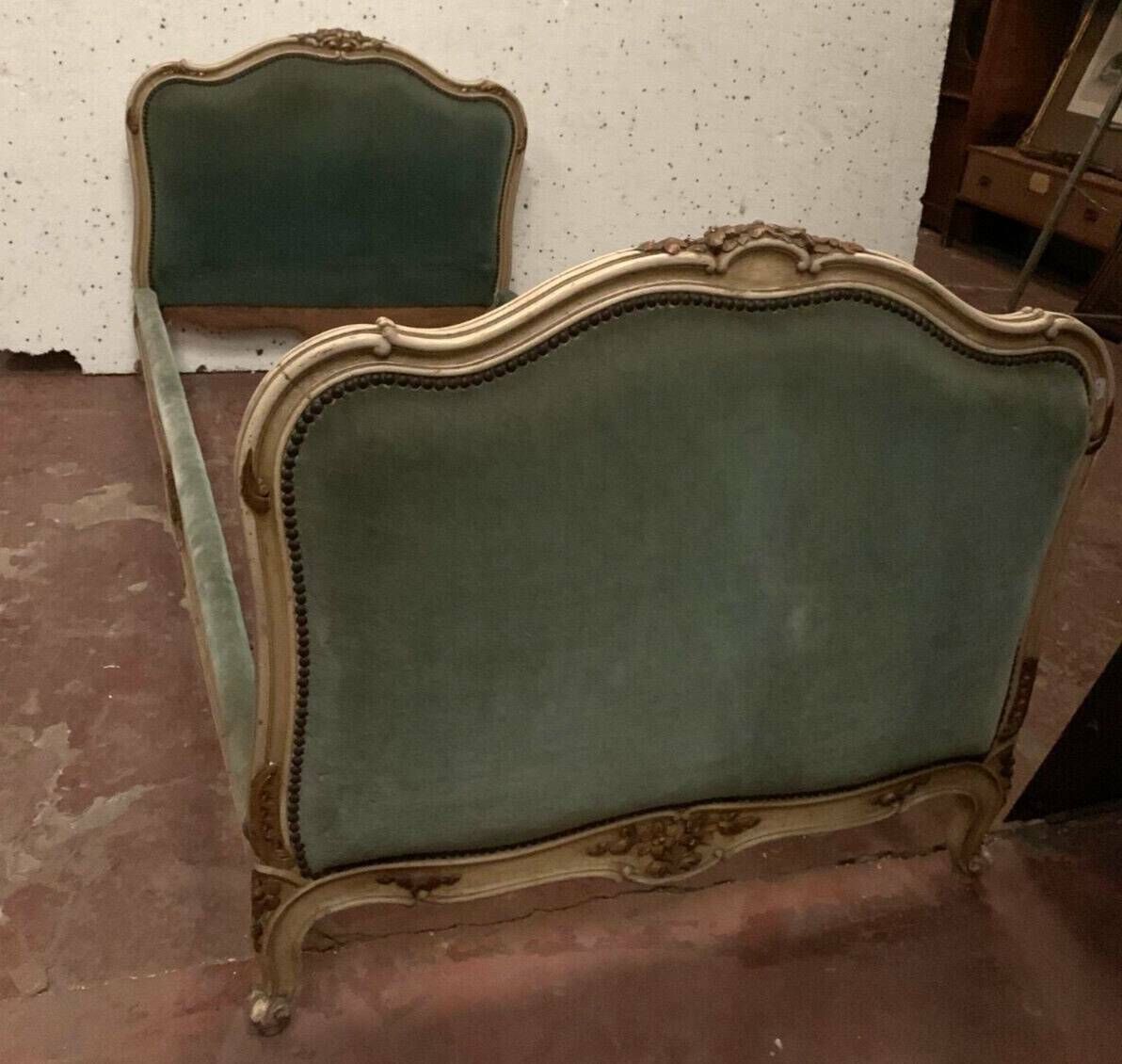 647.821125 Bench Daybed In Lacquered And Gilded Wood 20th Century photo