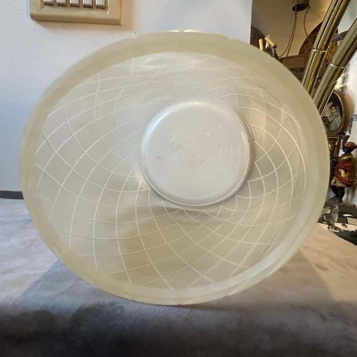 1950s Barovier Style Mid Century Modern Gold And Clear Murano Glass Vase photo Home Decor