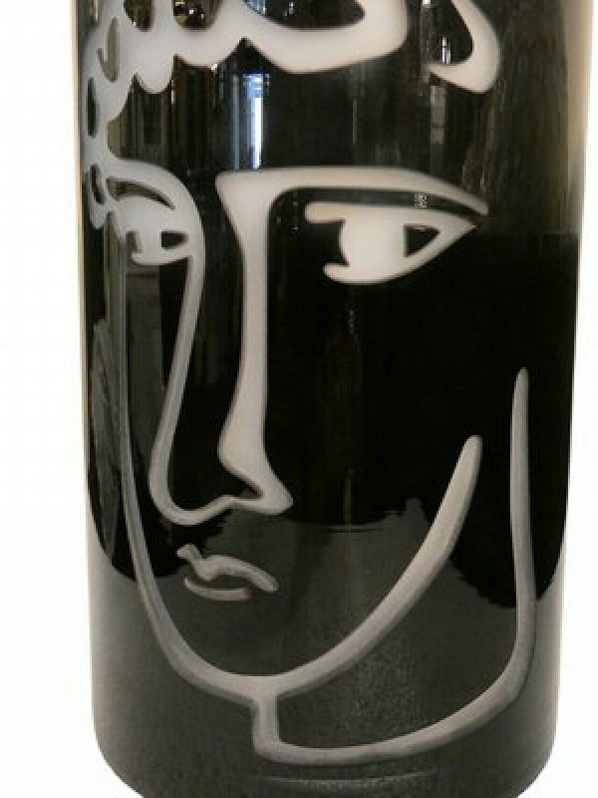 Faccette Vase In Murano Glass By Sandro Chia, 2008 photo vintage
