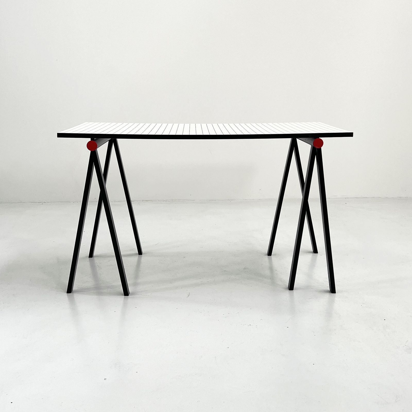 Trestle Desk By Rodney Kinsman For Bieffeplast, 1980s photo furniture