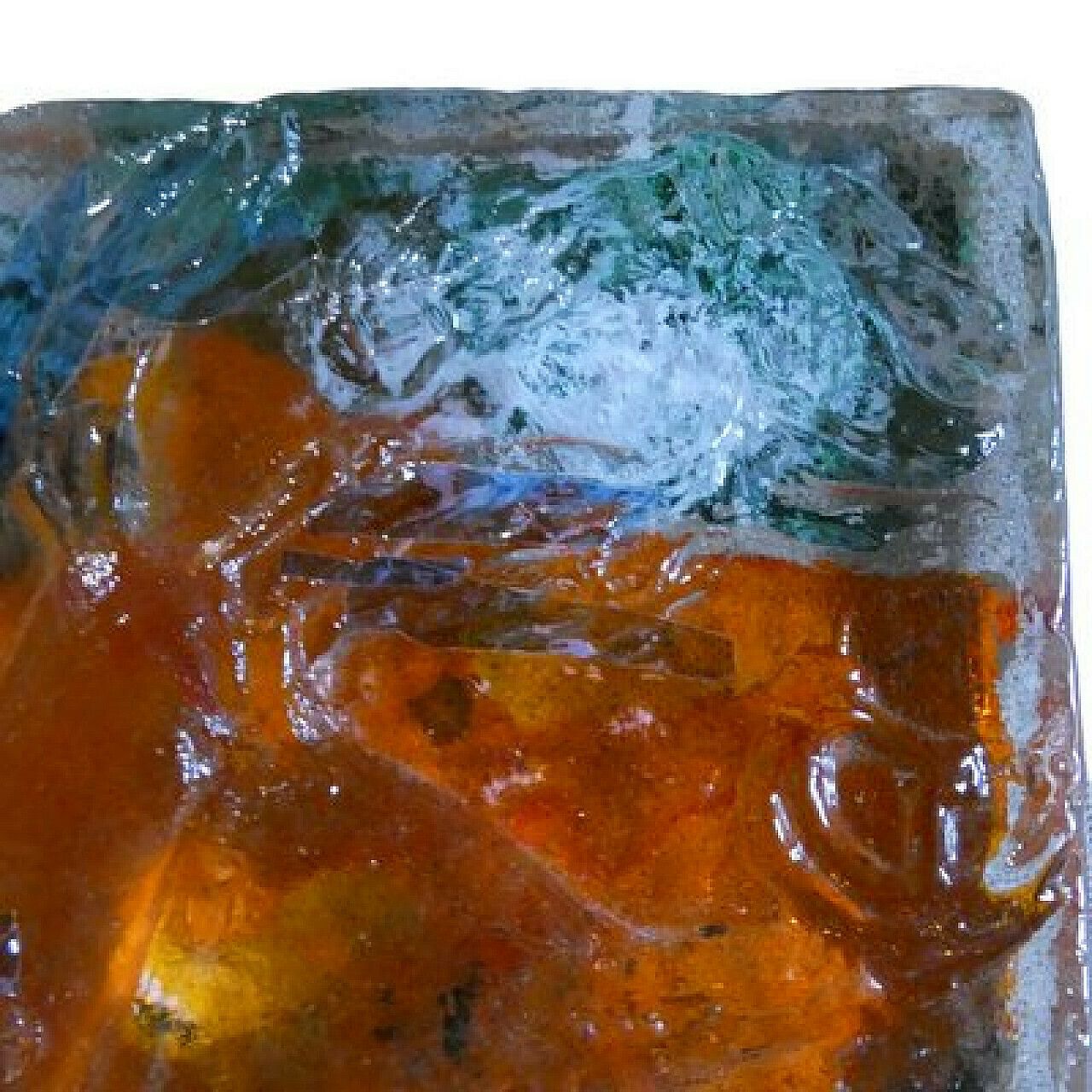Bas Relief Murano Glass Tile By Rubin For Costantini Fucina Degli Angeli, 1970s photo for sale