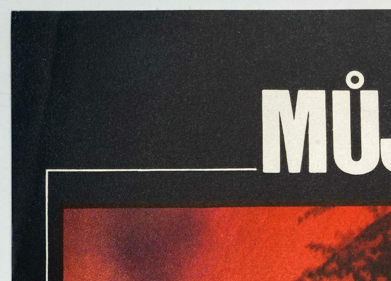 Movie Poster, My Sinful Man, Zdeněk Vlach, 1987 photo buy
