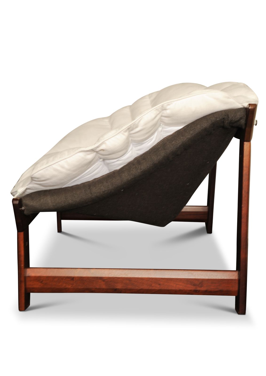 Mid Century Modern Ekornes Prototype Teak Lounge Chair Without Headrest Made In Norway 1970's Ol photo furniture