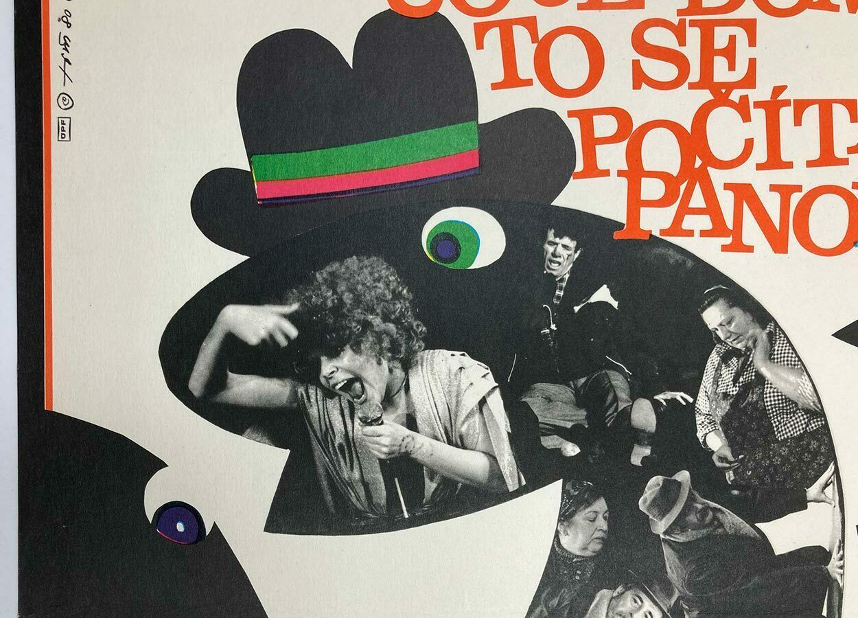Movie Poster, What I Have I Hold, Gentlemen!, Jaroslav Fišer, 1980 photo vinterior