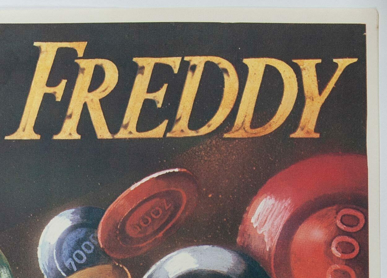 Movie Poster, Croupier Freddy, Karel Míšek, 1983 photo 65.0