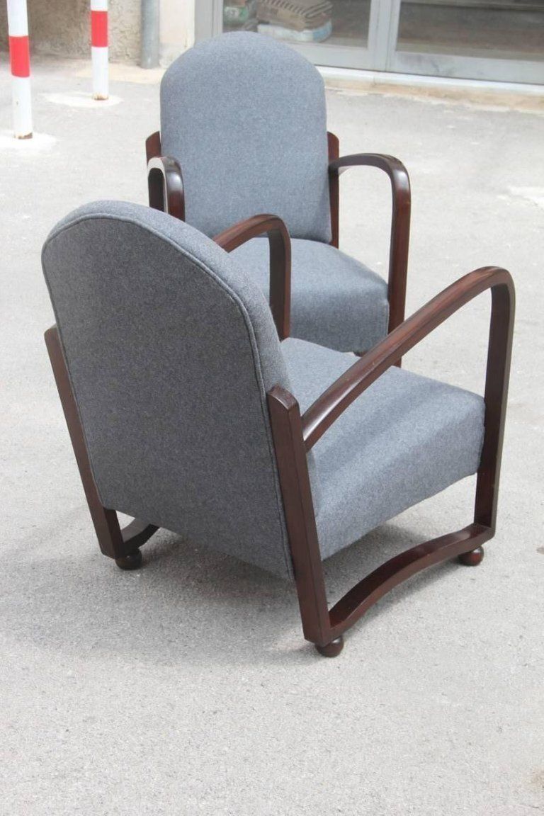 Elegant Italian Armchairs Of The 1940s, About Class And Refinement photo vinterior