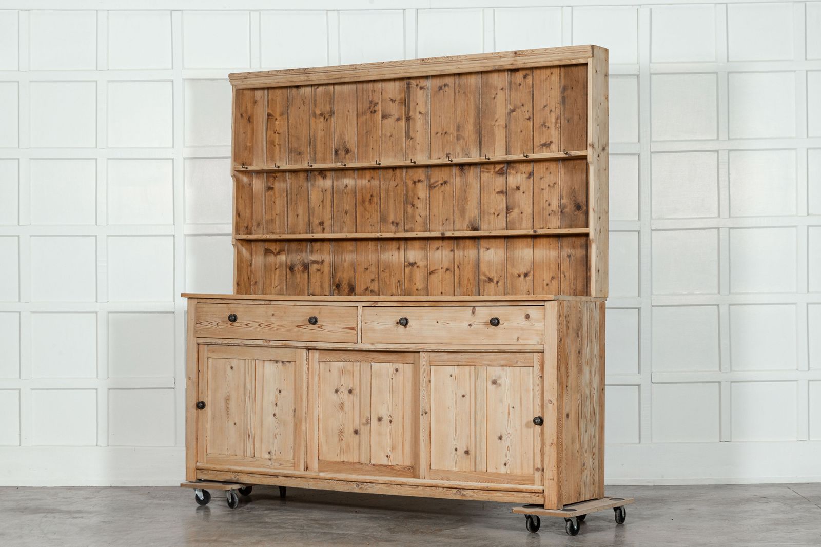 Large 19thc English Pine Dresser photo 6843.0