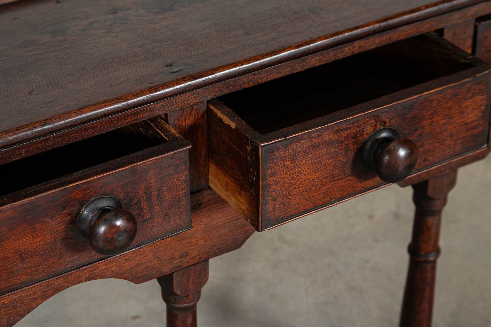18thc English Oak Dresser, 18th Century And Earlier photo vintage