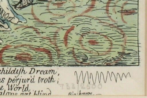 Limited Edition Copy Of James Gillray's "Bandelures" photo for sale