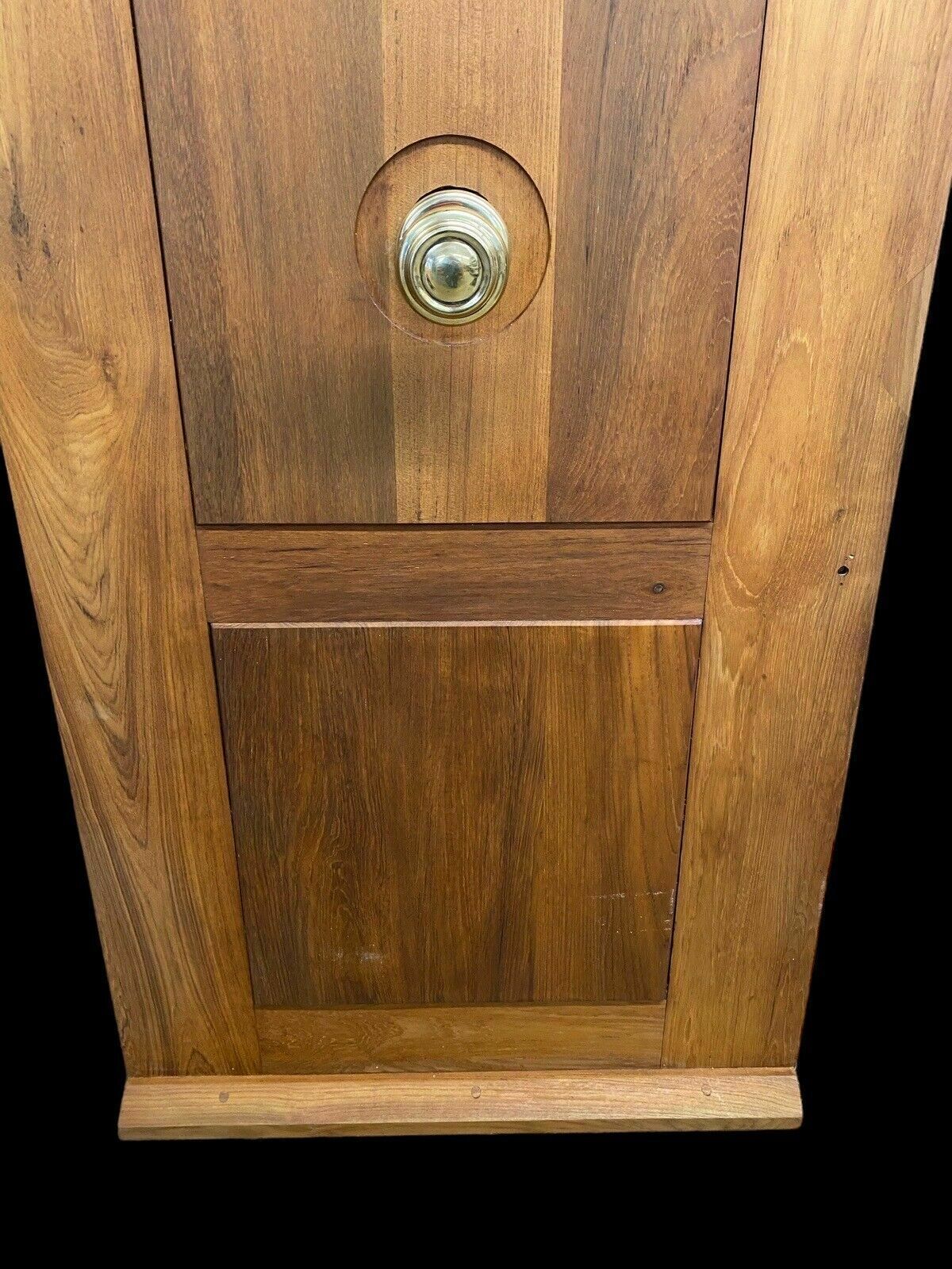 Large Solid Walnut Front Door Reclaimed Bespoke Hardwood Period Antique photo 3363.0