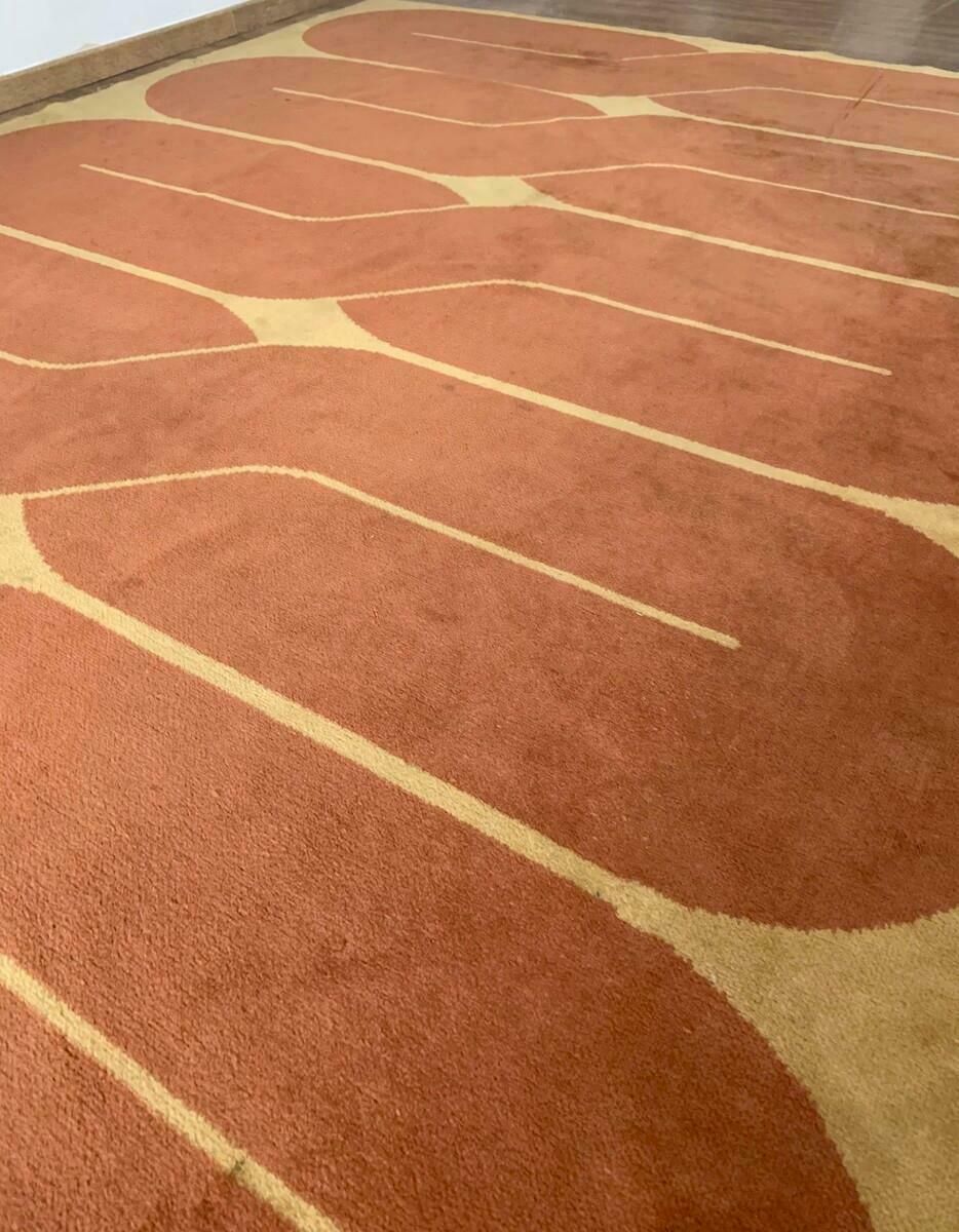 Mid Century Wool Rug, Belgium, 1970s photo 2356.0