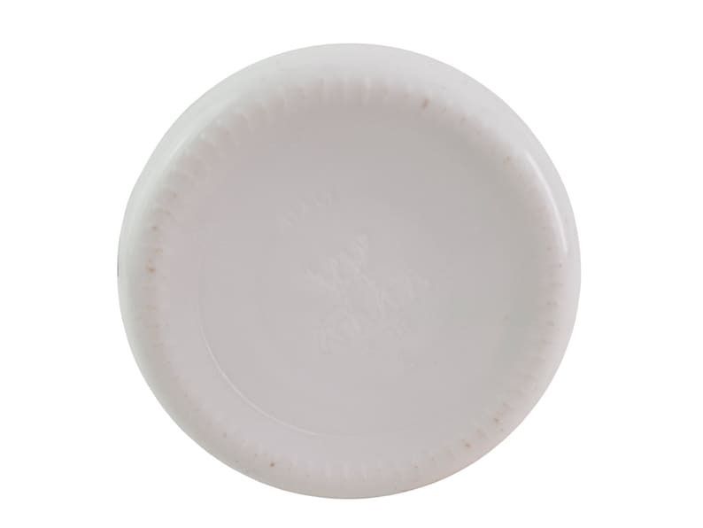 photo for sale Vintage Opaline Milk Bottle With Rubber Stopper By Cerve, Milk Glass Made In Italy, 1970s Farmhouse Kitchen Decor