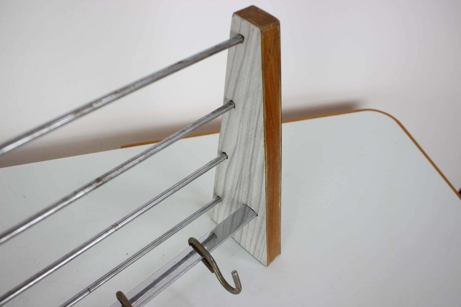 Coat Hook From The Middle Of The Century, 1960s, Czechoslovakia photo vinterior