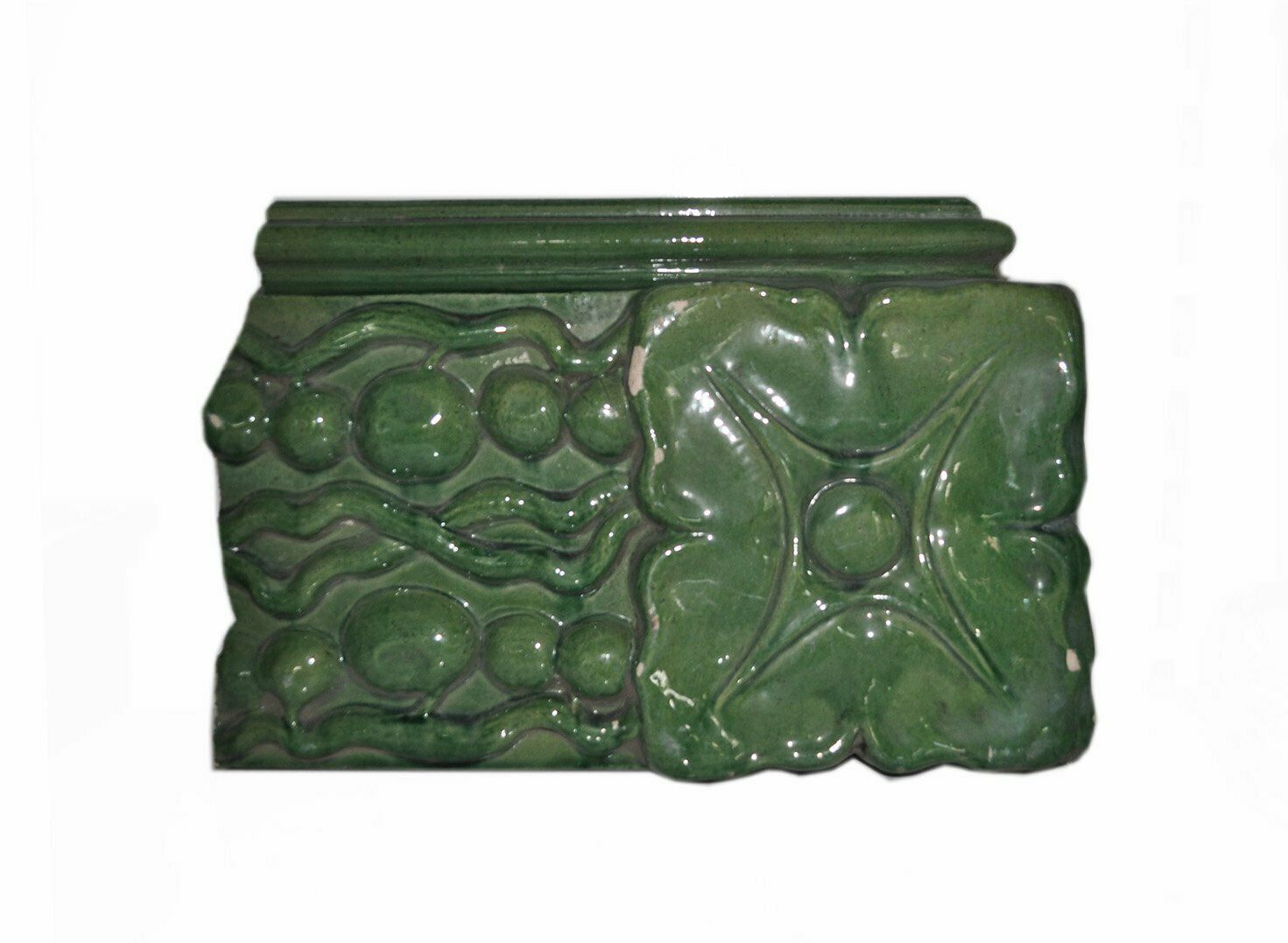 Hungarian Glaze Stove Tile, 1800s photo buy