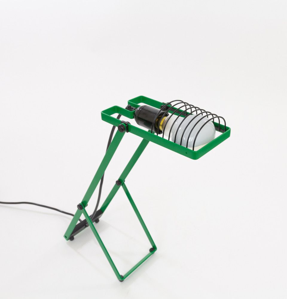 Green Sintesi Table Lamp  By Ernesto Gismondi For Artemide, 1970s photo furniture