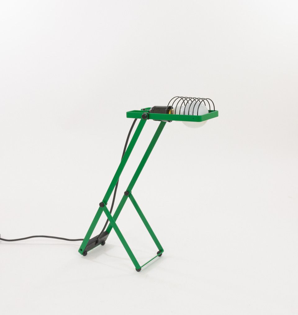 Green Sintesi Table Lamp  By Ernesto Gismondi For Artemide, 1970s photo for sale