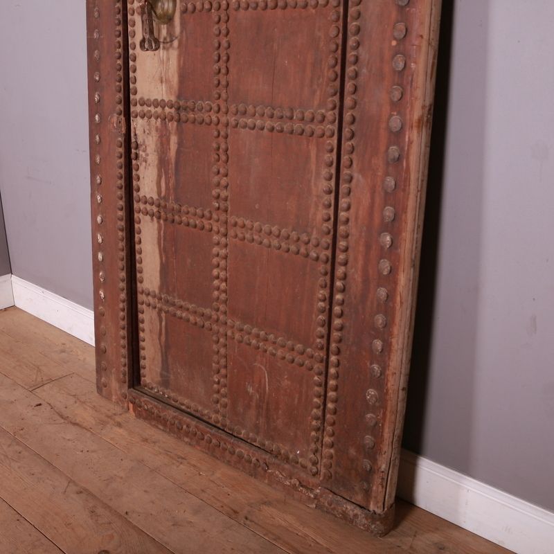 Moroccan Wooden Studded Door And Frame photo 4800.0