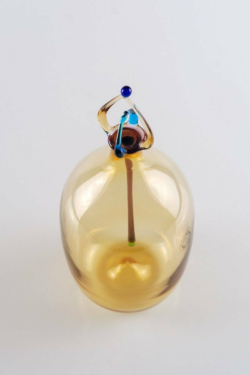 Murano Glass Bottle By Vincenzo Nason, Italy photo furniture