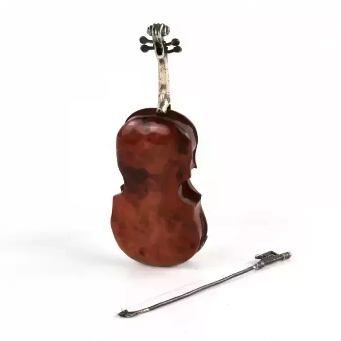 Miniature Violin Model In Its Own Case photo for sale