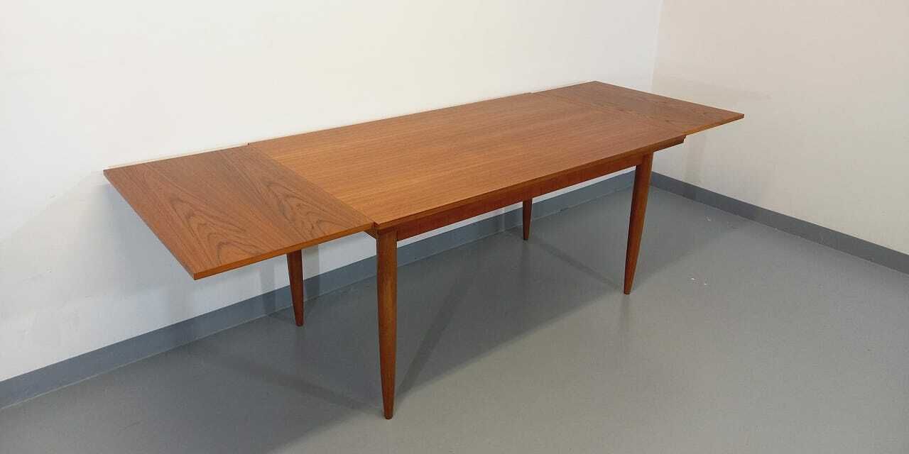 photo for sale Table rectangulaire scandinave en teck
