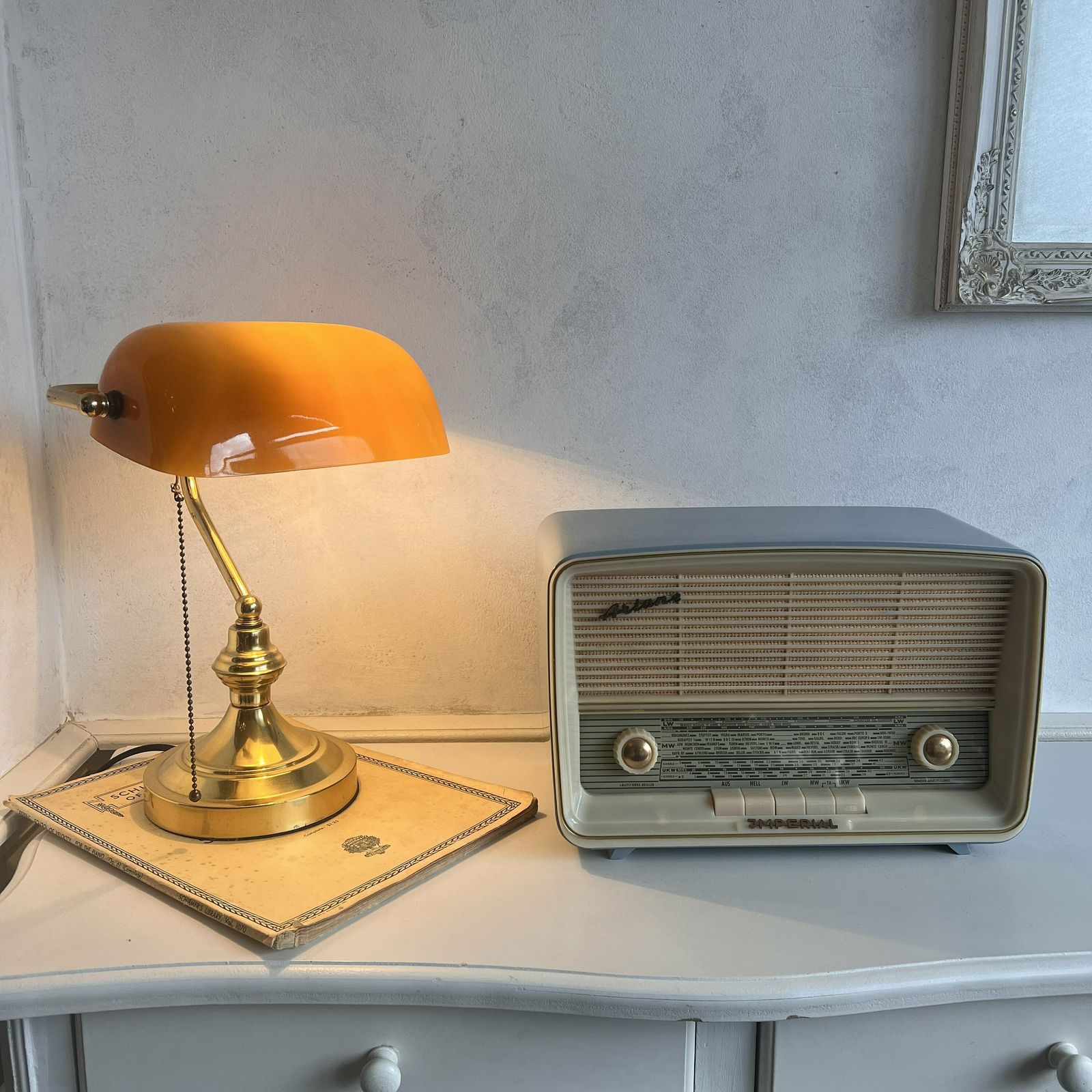 Vintage Radio Ariane 414 Imperial, Rundfunk Und Fernseh Upcycled