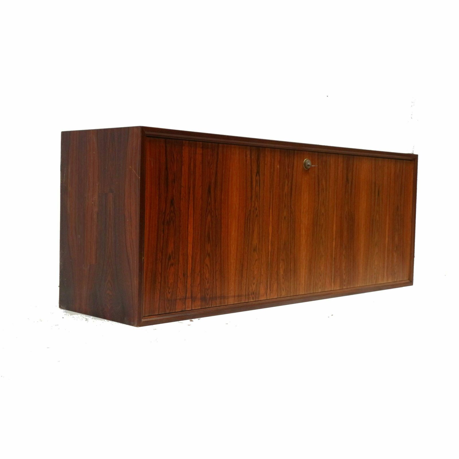 Vintage Rosewood Hanging Desk / Sideboard Made In The 60s photo 986.0