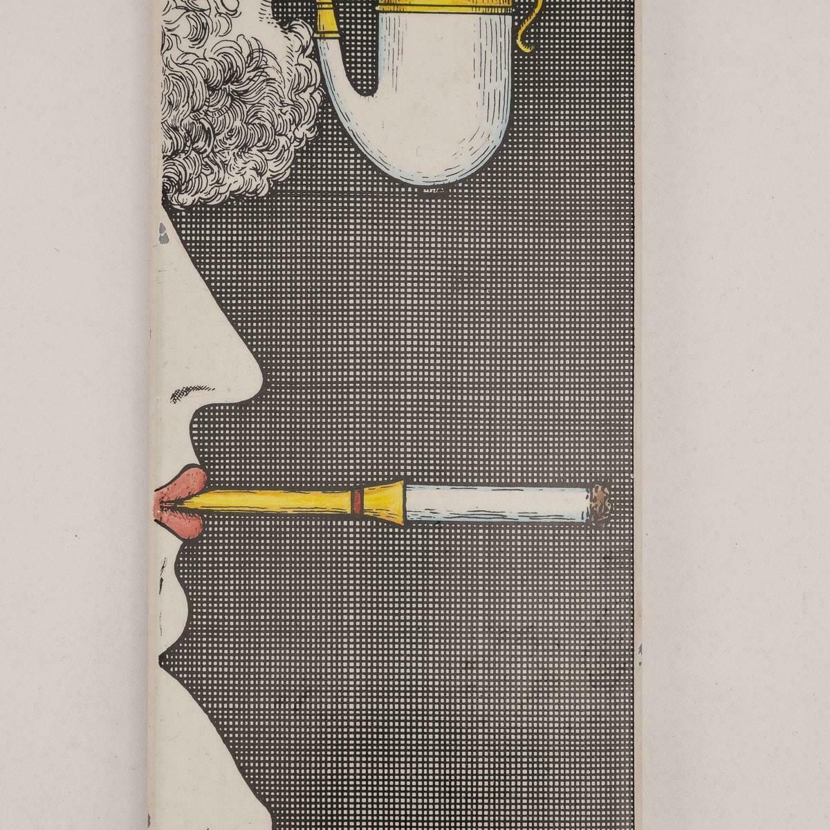 photo for sale 20th Century Large Metal Matchbox By Piero Fornasetti, Italy, C.1960