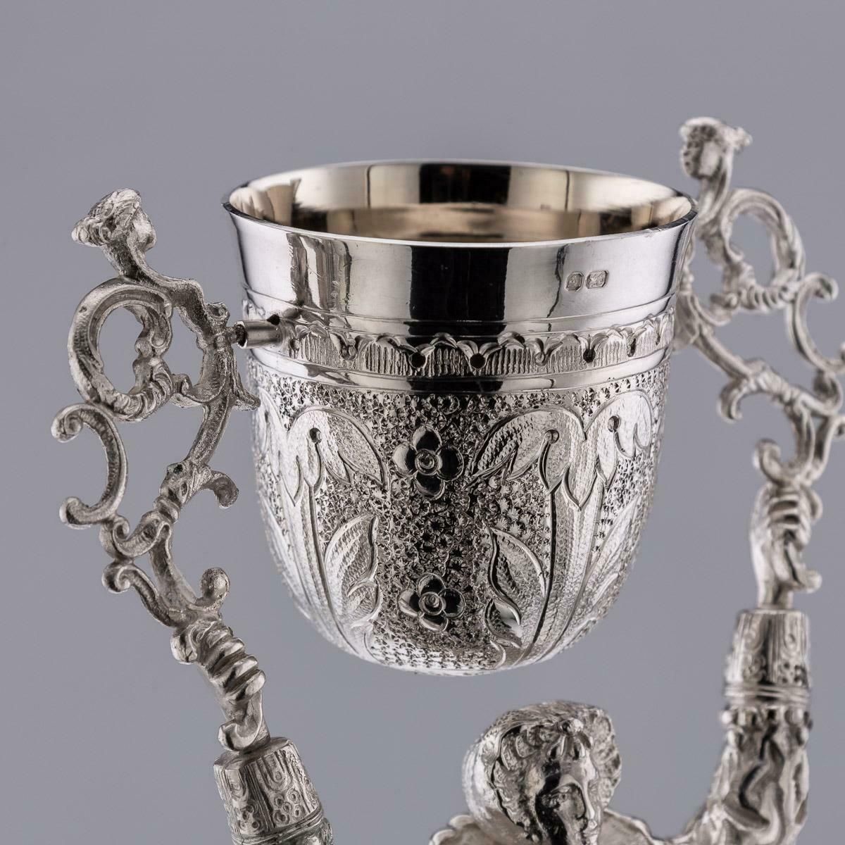 20th Century, Royal Wedding Solid Silver Wager Cup, London, C.1973 photo buy