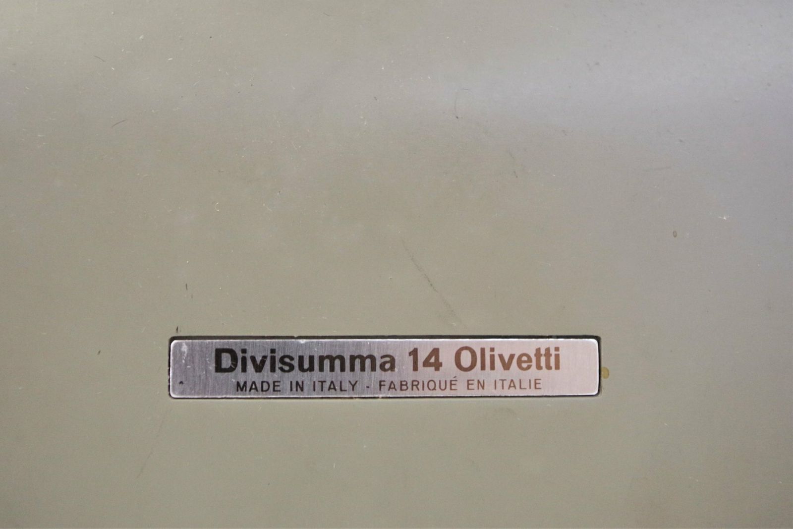 Divisumma 14 Calculator By Olivetti, 1940s photo vintage