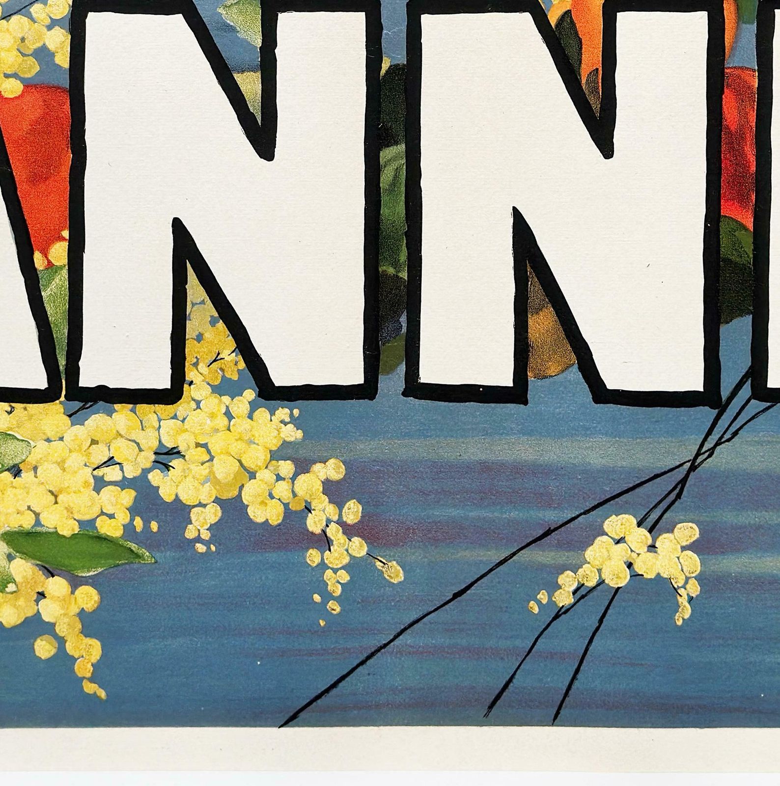 Cannes 1930 French Advertising Travel Poster, George Goursat photo buy