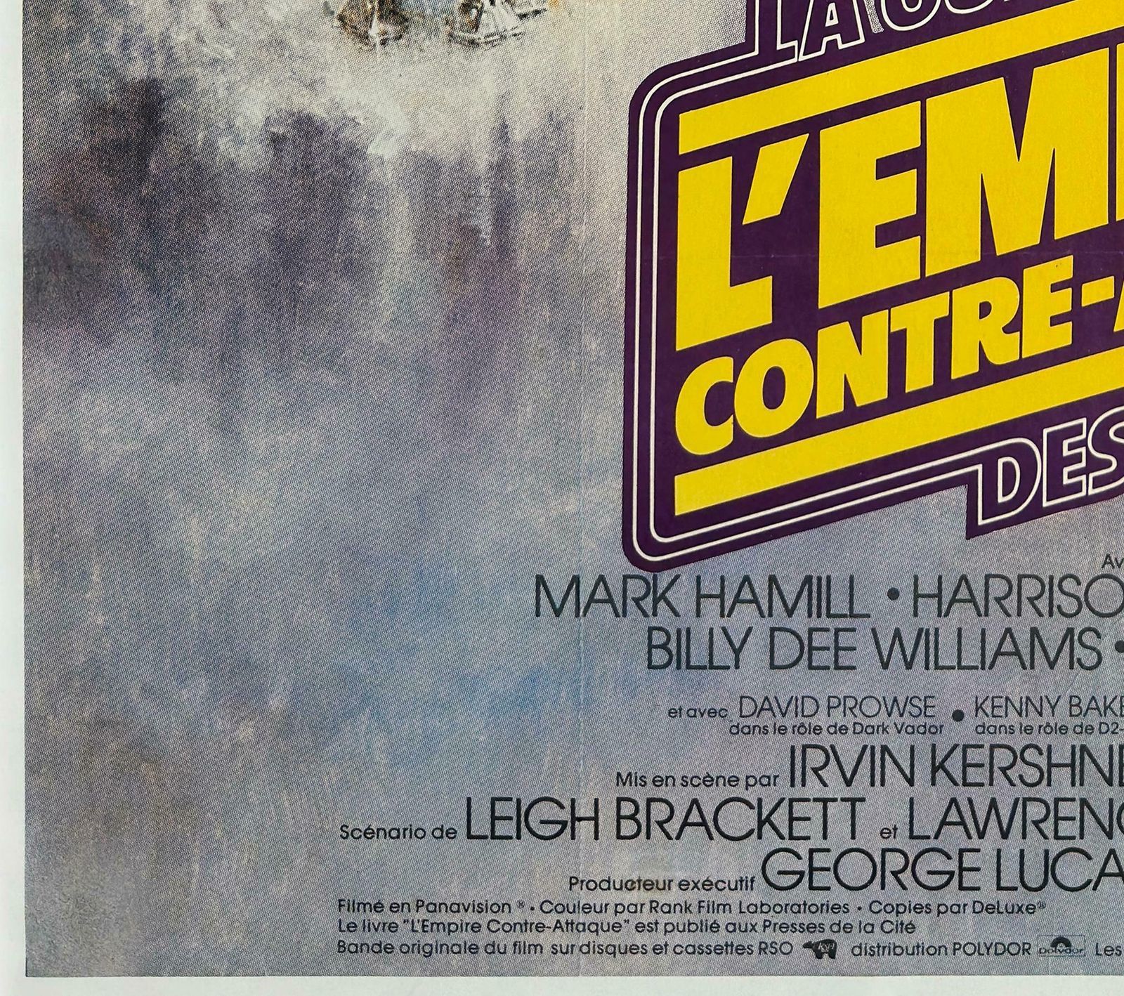 The Empire Strikes Back 1980 French Grande Film Movie Poster, Roger Kastel photo buy