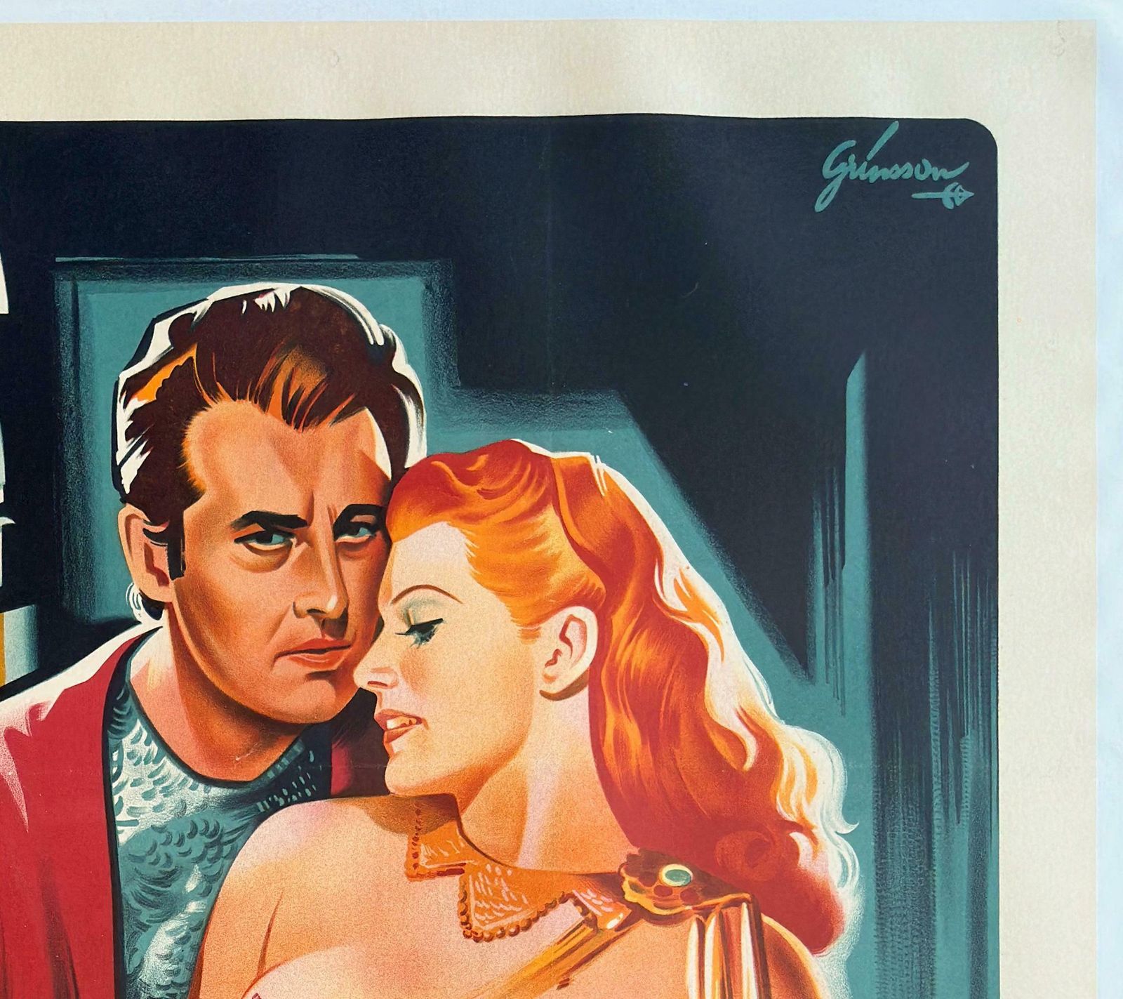 Salome 1953 French Grande Film Movie Poster, Boris Grinsson photo Art