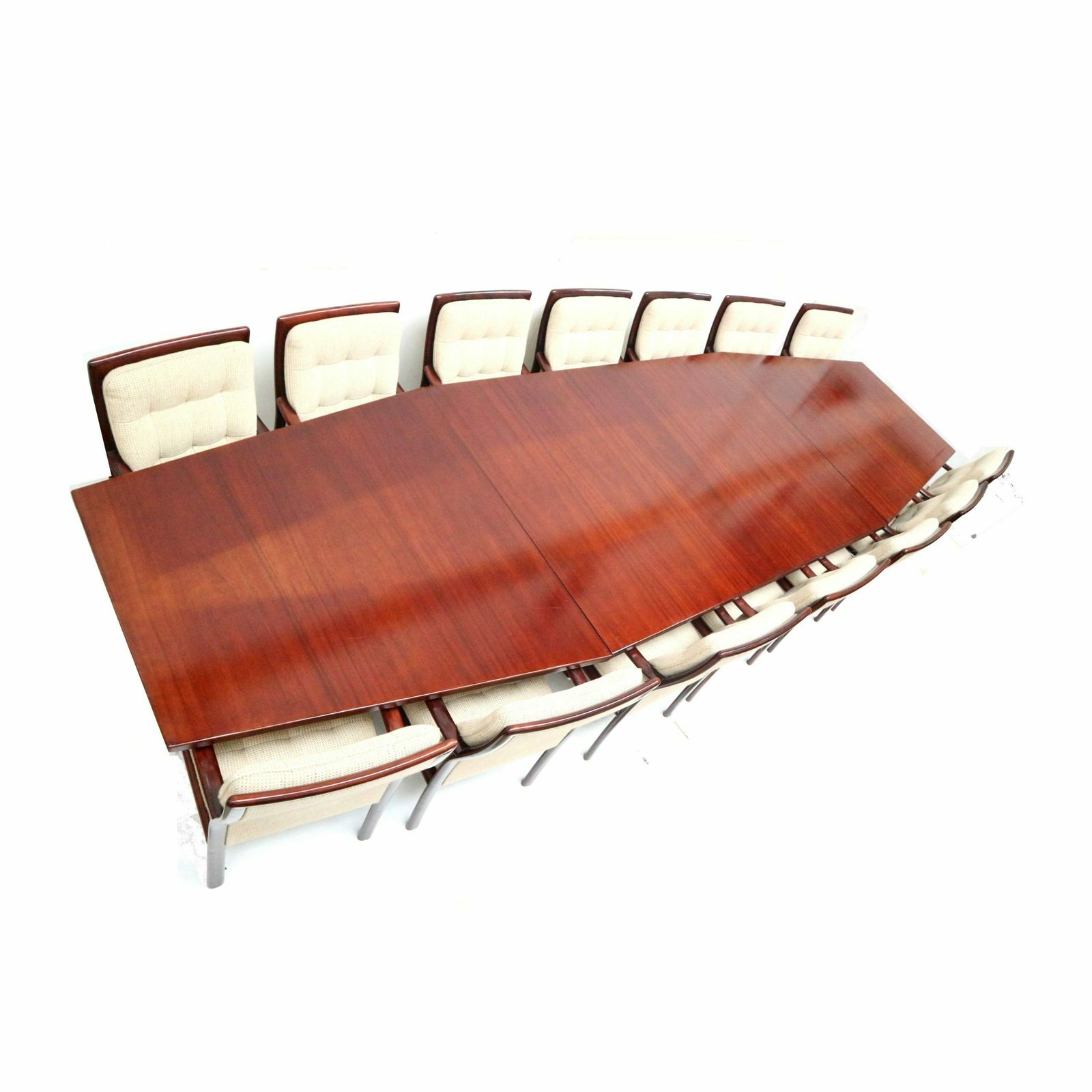 8674.0 Unique Set Of 15 Vintage Armchairs From Lübke Made In The 1970s photo
