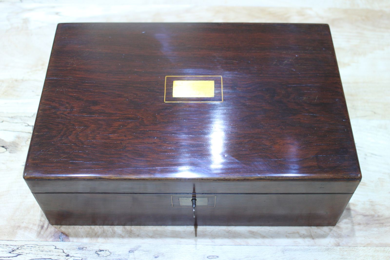 Home Decor An Early Victorian Rosewood Writing Slope photo