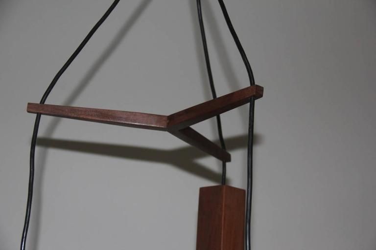 Midcentury Italian Chandelier, Harvey Guzzini, 1960s photo vintage