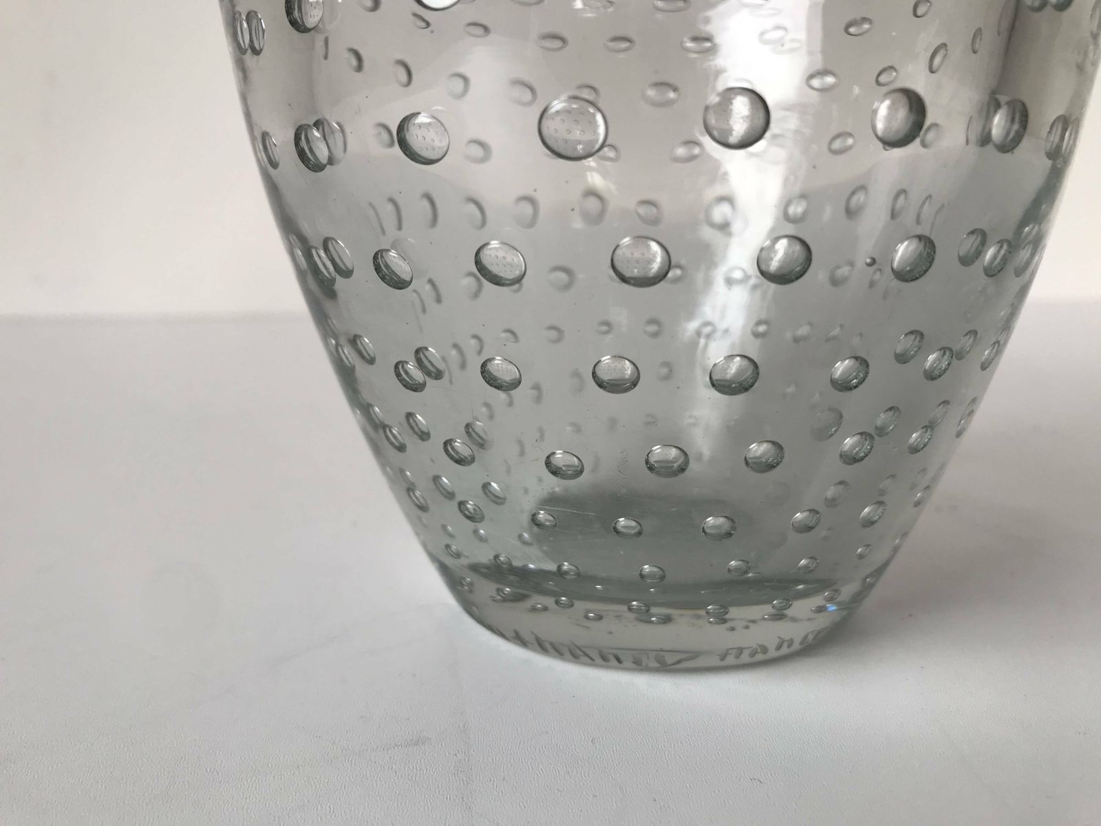 Daum Nancy France, Bubble Vase, Circa 1930. photo vinterior