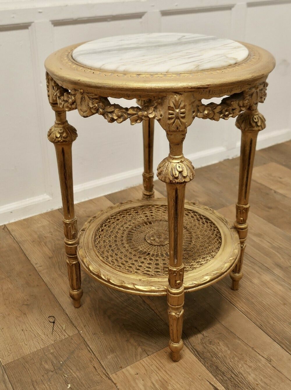 A Superb French 19th Century Gilt Salon Table photo 600.0